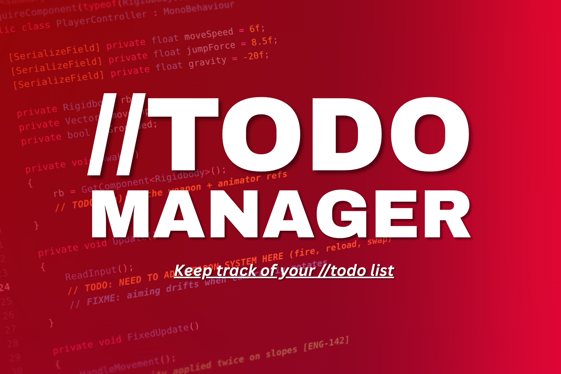 Todo Manager